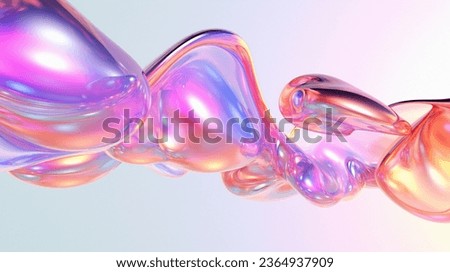 Similar – Image, Stock Photo Abstract 3d render of composition with pink and blue spheres, modern background wallpaper design. Template for presentation,logo,banner.Two colors,geometric shapes,simple mockup