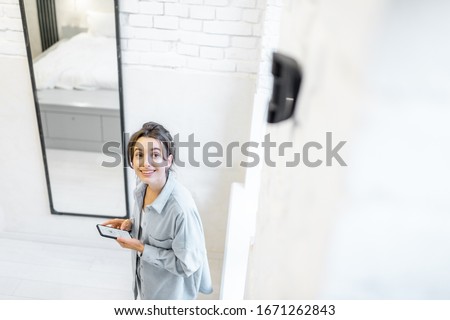 Similar – Image, Stock Photo motion detector