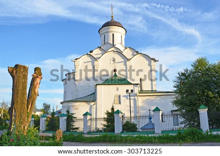 Holy assumption Knyaginin convent in the city of Vladimir. Cathedral of the assumption