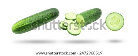 Similar – Image, Stock Photo Cucumbers