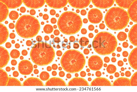 Orange Pattern wallpaper.
