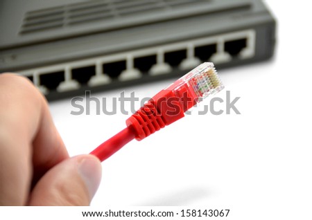 ethernet switch and cable