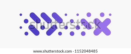 Hackathon Vector Logo. Modern Abstract Geometric Pattern. 