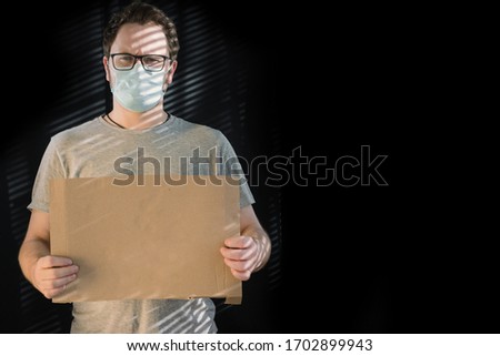 Similar – Image, Stock Photo Without me! Protest