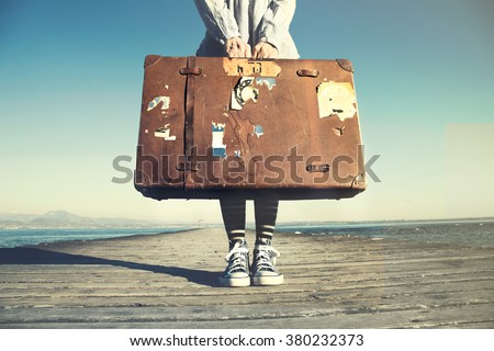 Similar – Image, Stock Photo Young woman is ready to discover the urban city at a summer day with electric scooter or e-scooter, Electric urban transportation concept image