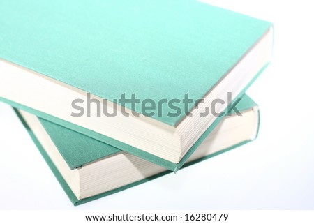 two books in green Zdjęcia stock © 