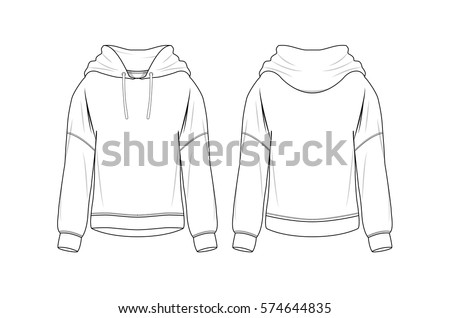 shutterstock puzzlepix pullover hoodie template