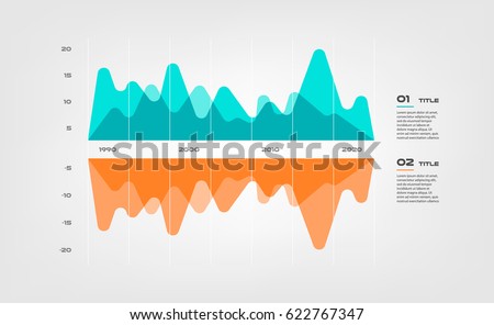 Area sound diagram elements color infographics. Some of chart, graph, parts, processes. Vector business template for presentation. Can be used for workflow layout, diagram, banner, web design