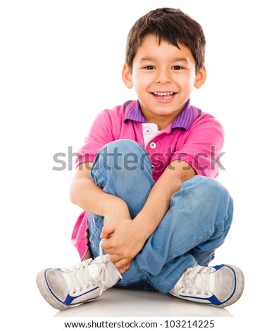 Similar – Image, Stock Photo Happy Latin boy with Down syndrome dancing at home