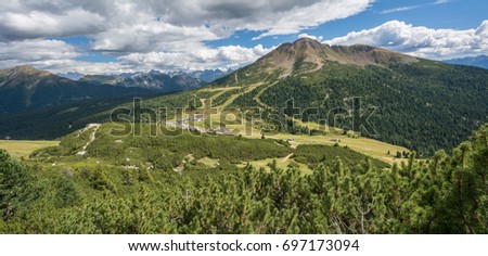 Similar – Image, Stock Photo Schwarzhorn from the south