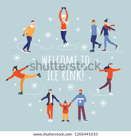 Similar – Image, Stock Photo frozen dance | ice age