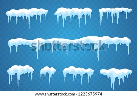 Similar – Image, Stock Photo ice stalactites winter