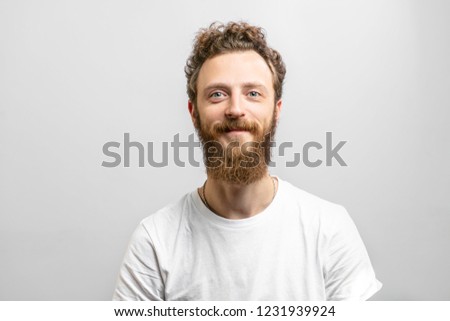 Similar – Image, Stock Photo ArtistPortrait Man Blonde