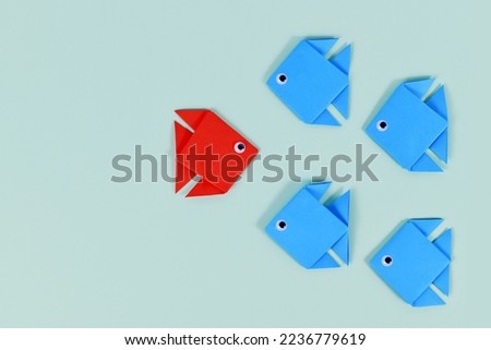 Similar – Image, Stock Photo Swimming against the current