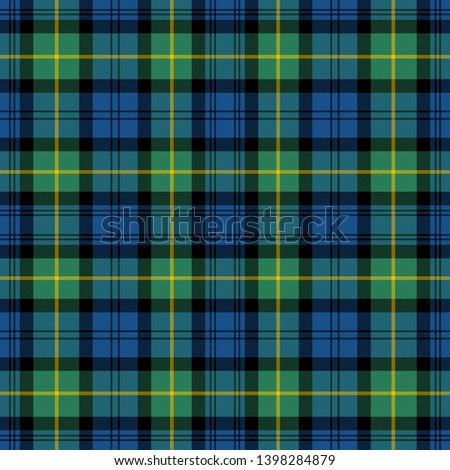 Gordon Ancient Tartan. Seamless pattern for fabric, kilts, skirts, plaids