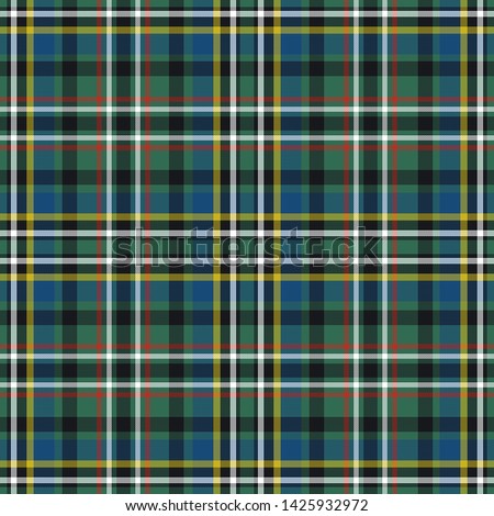 The Traditional Ancient Tartan of the Scottish Clan Scott Brown. Seamless pattern for fabric, kilts, skirts, plaids