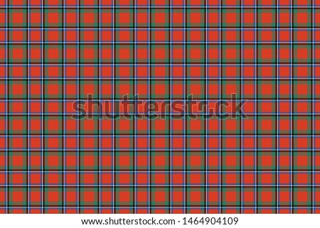 The Traditional Ancient Tartan of the Scottish Clan Sinclair. Seamless rectangle pattern for fabric, kilts, skirts, plaids
