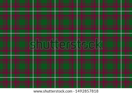 University Tartan.  Seamless pattern for fabric, kilts, skirts, plaids, interior decoration.