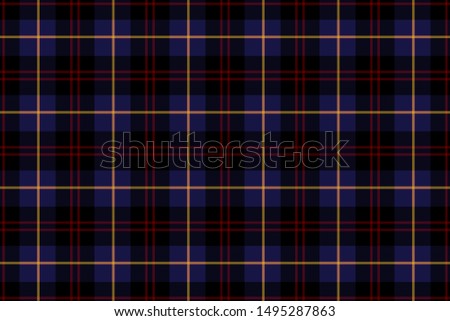 University Tartan.  Seamless pattern for fabric, kilts, skirts, plaids, interior decoration.