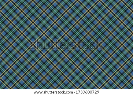 Scottish rectangle diagonal tartan for fabric, kilts, skirts, plaids and different designs.