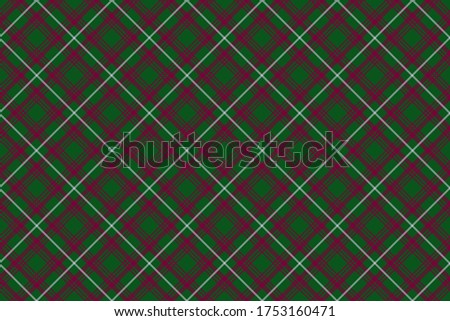 Scottish rectangle diagonal tartan for fabric, kilts, skirts, plaids and different designs.