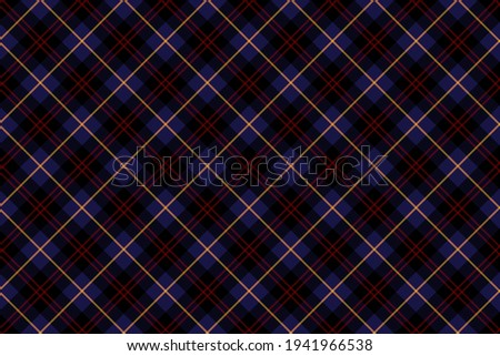 Scottish rectangle diagonal tartan for fabric, kilts, skirts, plaids and different designs.