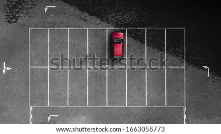 Similar – Image, Stock Photo red car parked in front of blue wall , sancti spiritus