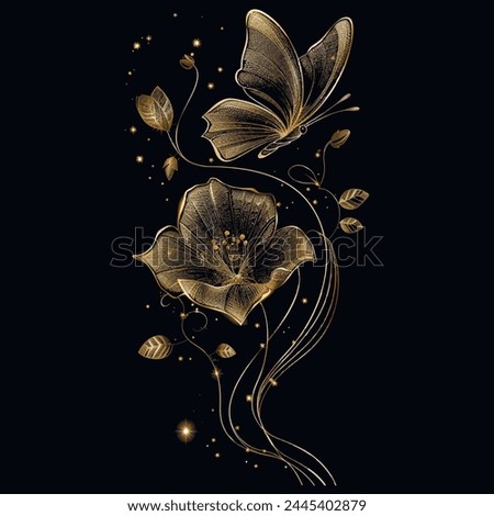 Similar – Image, Stock Photo it glows and blooms Flower