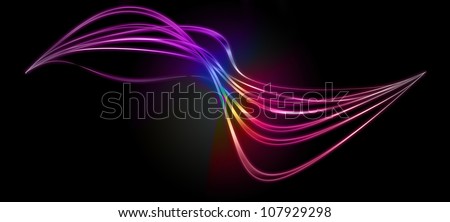 A simple background of Rainbow Waves