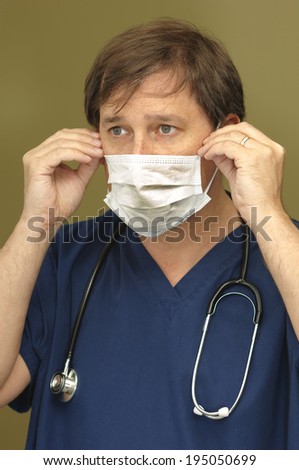 A Nurse Gets Ready for Surgery