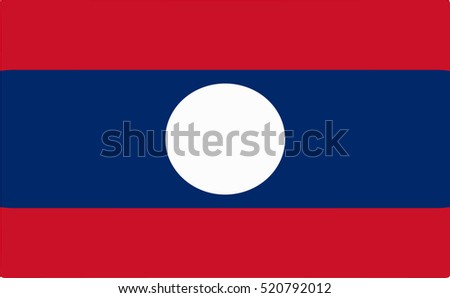 laos flag.