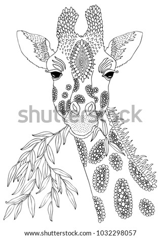 Giraffe Coloring Pages | Free download on ClipArtMag