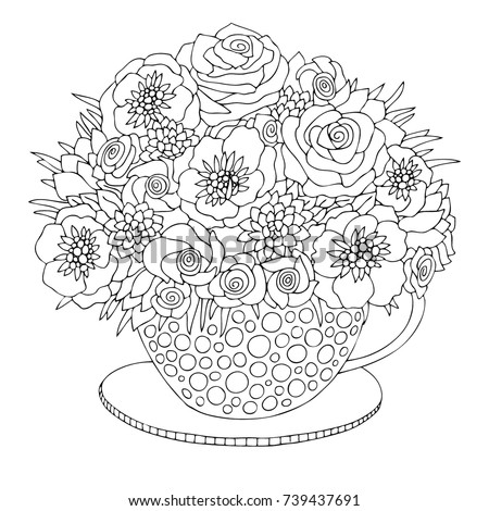Download Pretty Coloring Pages Of Flowers At Getdrawings Free Download