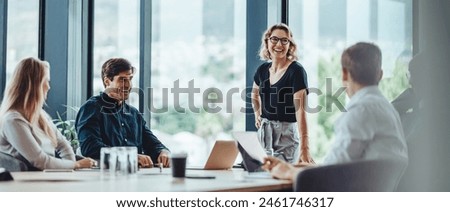 Similar – Image, Stock Photo The man works in the garden on a beautiful day in spring