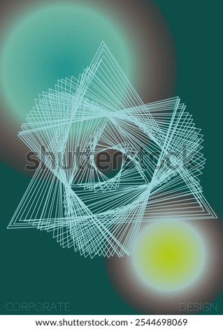 Digital Minimal Geometric Vector Poster Design with Lines and Gradient Colorful Circles. Set of Abstract Backgrounds for Covers, Flyers, Templates, Booklets, Cards, Brochures, Branding, etc.