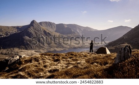 Similar – Image, Stock Photo Wild camping at the Baltic Sea