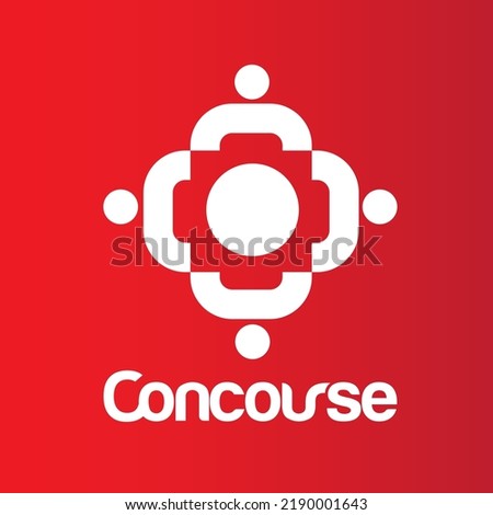 Partnership Theme Icon Design Concept