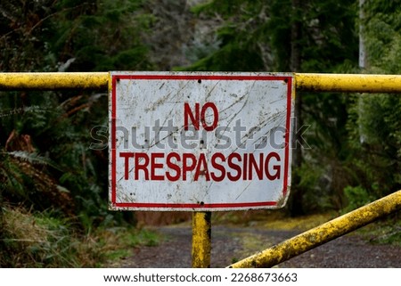 Similar – Image, Stock Photo Attention! old sign on house