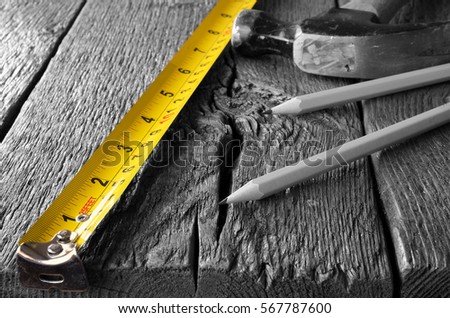 Similar – Image, Stock Photo coloured pencils Workbench