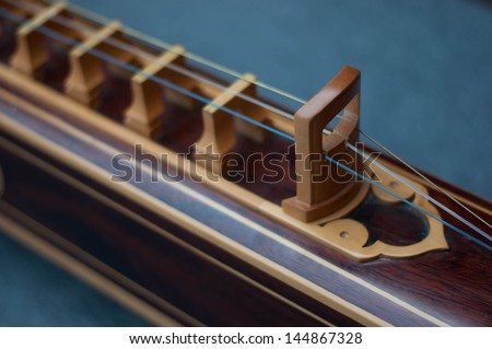 Musical instrument which is stringed instruments of ancient Thailand