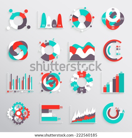 Charts Clipart with Arrow Vector | 123Freevectors