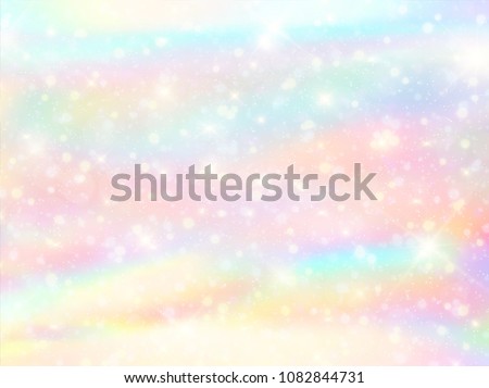 Galaxy Rainbow Pastel Watercolor Background