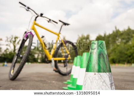 Similar – Foto Bild Fahrradübungsplatz fahrrad