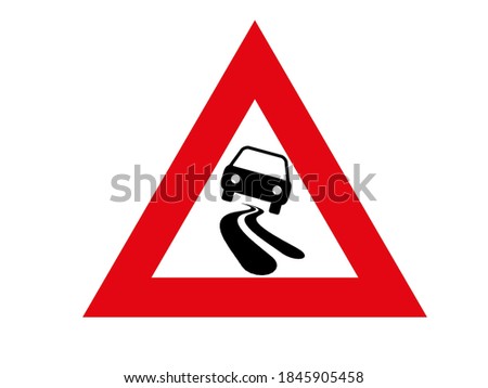 Similar – Image, Stock Photo lane change | ice age