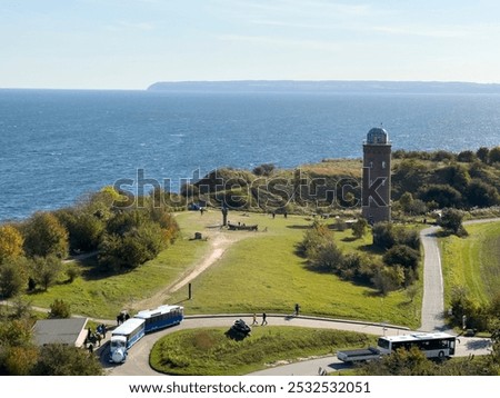 Similar – Image, Stock Photo Chalk coast at Cape Arkona