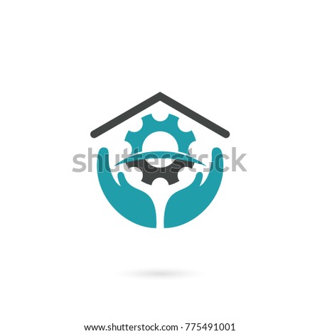smart home maintenance system, smart home logo