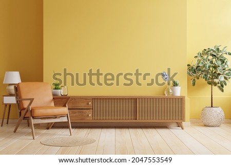 Similar – Image, Stock Photo Empty wooden book shelf with or storage rack modern retro design, copy space background texture