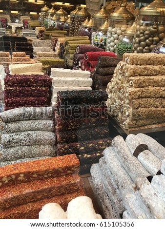 Turkish delight and confectionery Stok fotoğraf © 