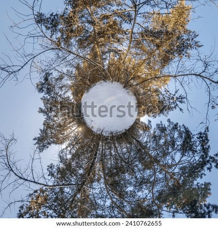 Similar – Image, Stock Photo Cold curvature Snow Winter