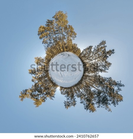 Similar – Image, Stock Photo Cold curvature Snow Winter